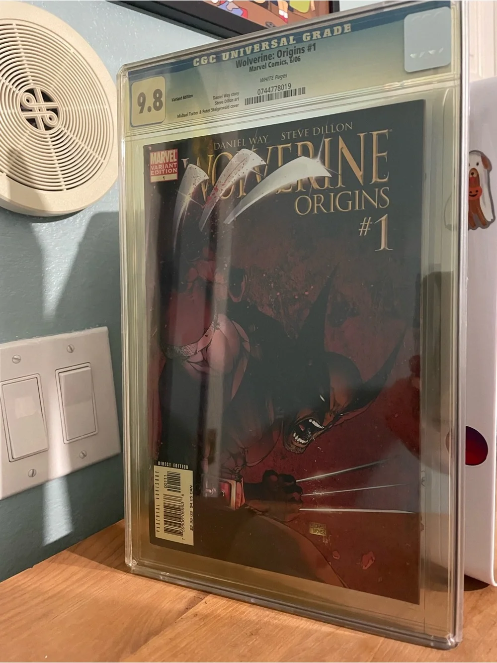 CGC 9.8 Wolverine Origins #1 Variant Edition Comic Book